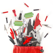 Концеватели, сумматоры, "крокодилы", разъёмы.